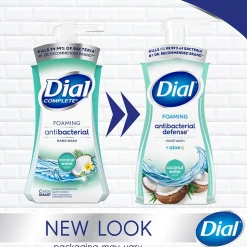 Dial Antibacterial Foaming Hand Soap, Coconut Water Scent, 8/Carton (017000347158)