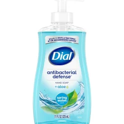 Dial Complete Antibacterial Liquid Hand Soap, Spring Water Scent (00017000209524)