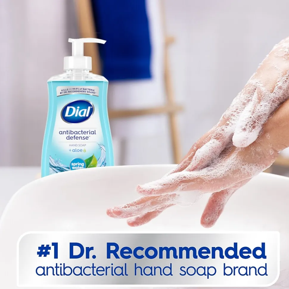 Dial Complete Antibacterial Liquid Hand Soap, Spring Water Scent (00017000209524)