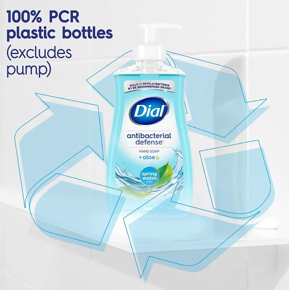 Dial Complete Antibacterial Liquid Hand Soap, Spring Water Scent (00017000209524)