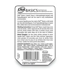 Dial Professional Basics MP Free Liquid Hand Soap Refill for Versa Dispenser, 15 oz Refill Bottle, 6/Carton (DIA33827)