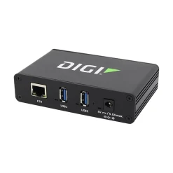 Digi AnywhereUSB Plus 2-Port USB 3.1 Hub, Black (AW02-G300)