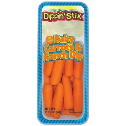 Dippin' Stix Carrots and Ranch Snack Kit, 2.75, 6/Box (307-00369)