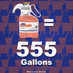 Diversey Stride Neutral Floor Cleaner, SmartDose, 1.4L, 2 Bottles/Carton (95122613)