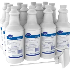 Diversey Virex TB Disinfectant Cleaner, RTU, Lemon Scent, 32 oz., 12/Carton (04743.)