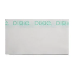 Dixie Durable Fibers Food Service Wipers, White w/ Green stripe, 150 Wipers/Box (29416)