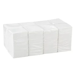 Dixie 1/4-Fold 1-Ply Beverage Napkin by GP PRO, White, 500 Napkins/Pack, 8 Packs/Case (96019/96017)