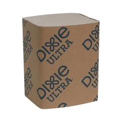 Dixie Lunch Napkin, 2-ply, Brown, 250 Napkins/Pack, 24/Carton (32019)