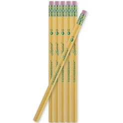 Dixon Ticonderoga Wooden Pencil, 0.5mm, #2 Soft Lead, 4 Dozen (52039-PK48)