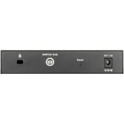D-Link DGS-1100 Series 8-Port Gigabit Ethernet Smart Switch, Black (DGS-1100-08V2)