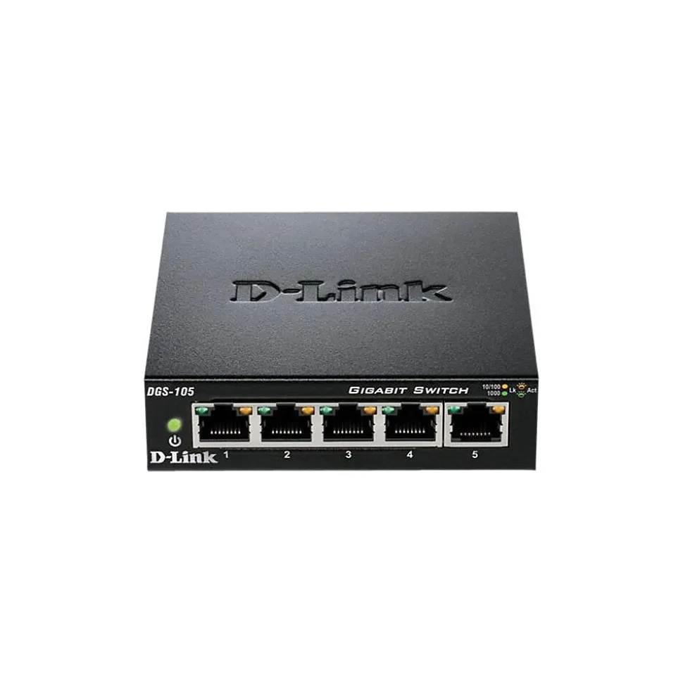 D-Link 5-Port Gigabit Ethernet Managed Switch (DGS105)
