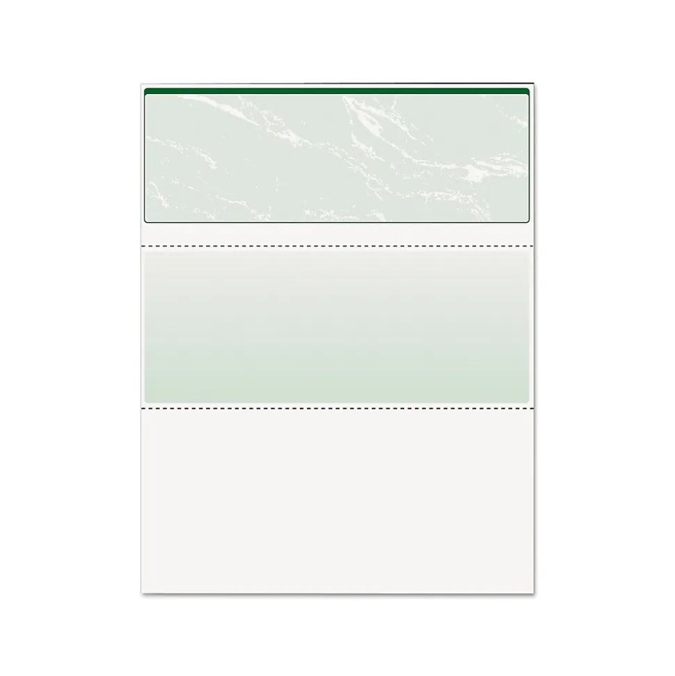 DocuGard 8.5" x 11" Multipurpose Paper, 24 lbs., 92 Brightness, Green Marble, 500/Ream (PRB04502)