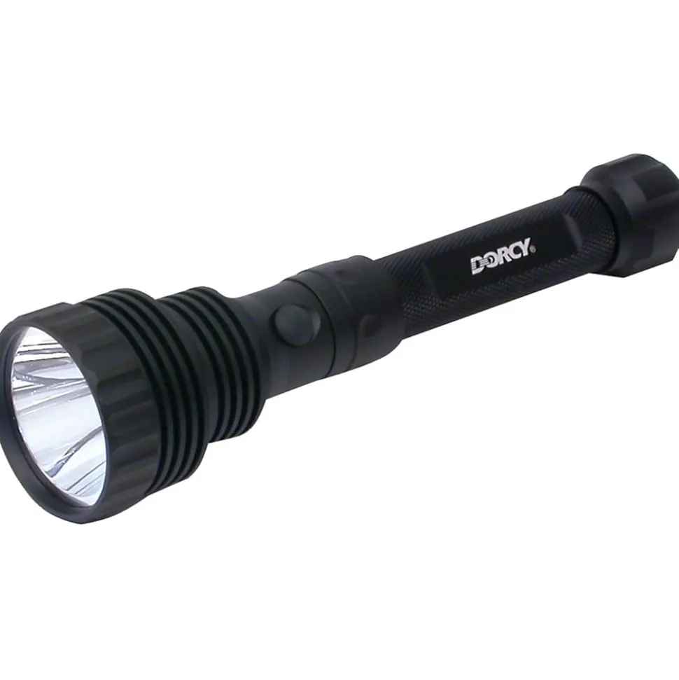Dorcy 8.81" LED Rechargeable Flashlight, 800 Lumens, Black (41-4299)