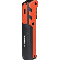 Dorcy 450-Lumen Flex COB Rechargeable Work Light and LED Tip Inspection Flashlight, Red (41-4343)