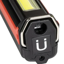 Dorcy 450-Lumen Flex COB Rechargeable Work Light and LED Tip Inspection Flashlight, Red (41-4343)
