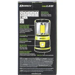 Dorcy 1,800-Lumen LED Rechargeable Adventure Lantern, Black & Yellow (41-3125)
