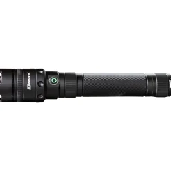 Dorcy 4,000-Lumen Pro Water-Resistant LED Rechargeable Flashlight with Built-in Power Bank, Gray (41-2611)