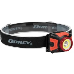 Dorcy Ultra HD 5 in. LED 530-Lumen Headlamp Flashlight and UV Light, Black (41-4335)