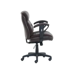 Dormeo Bonded Leather Task Chair, Brown (51451)
