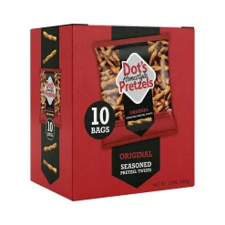 Dots Homestyle Original Twist Pretzels, 10 Bags/Box (MP0003)