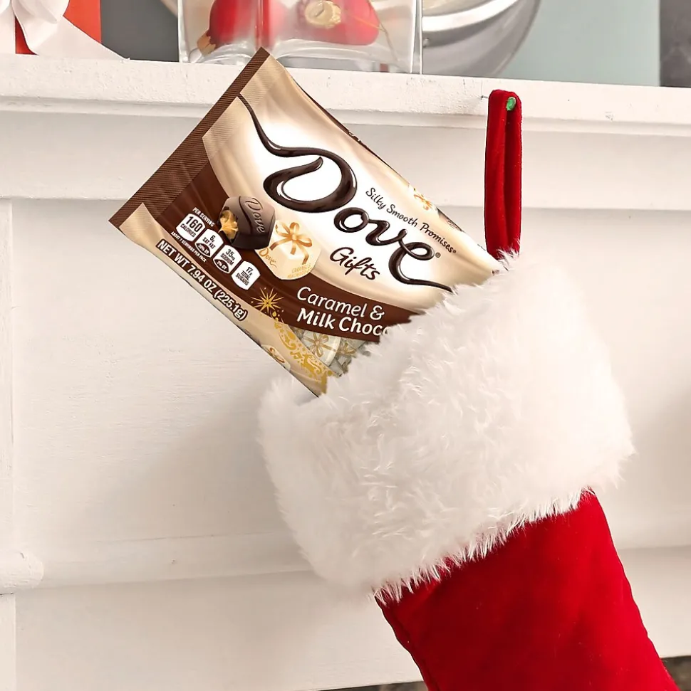 Dove Promises Milk Chocolate & Caramel Christmas Candy, 7.94 oz. (MMM59120)