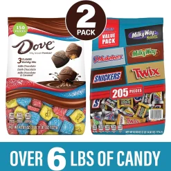 Dove Promises Variety/Mar's Chocolate Favorites, 2/Bundle (600-04056)