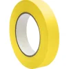 DSS Distributing 1" x 55 Yds, Premium Grade Masking Tape, Yellow, 6 Rolls/Bundle (DSS46169-6)