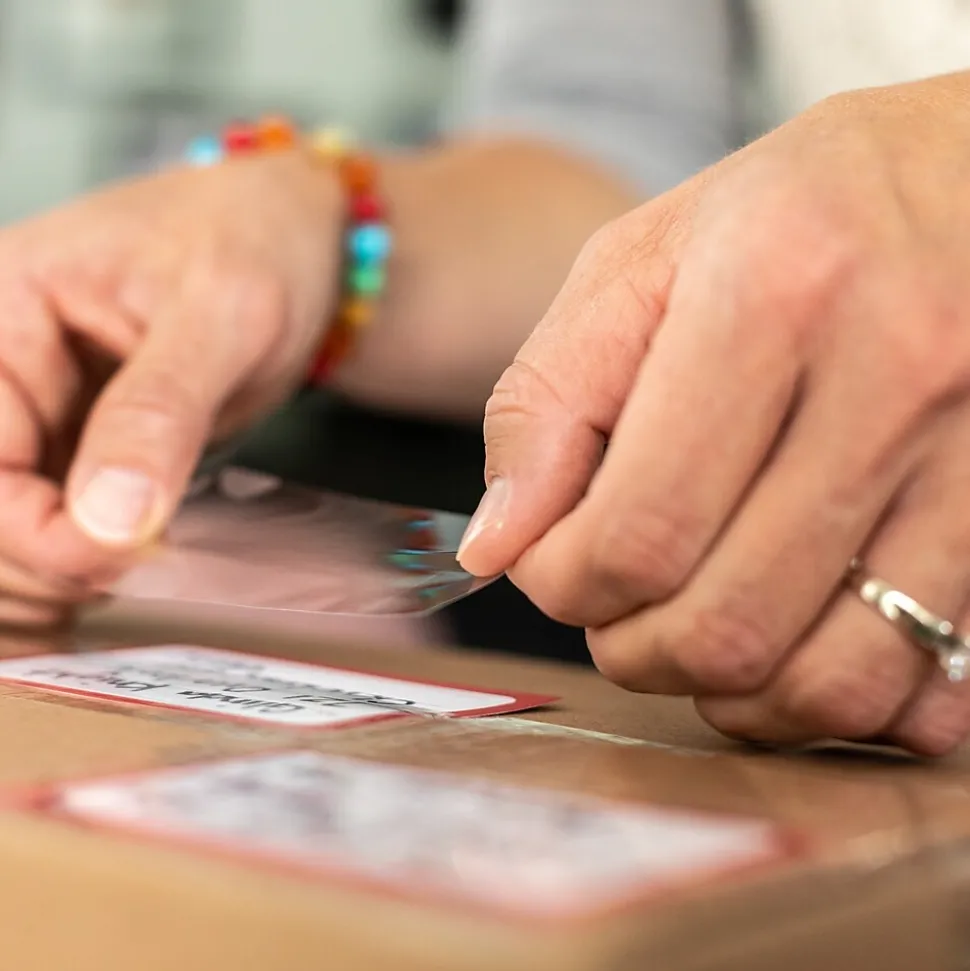 Duck HD Clear Heavy Duty Packing Tape, 3" x 54.6 yds., Clear, 6/Pack (307352/7496)