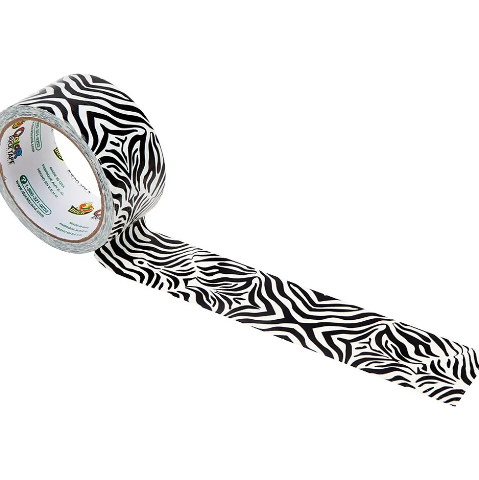 Duck Tape® Brand Colored Duct Tape, Zebra Print