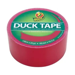 Duck Tape Heavy Duty Duct Tape, 1.88" x 20 Yds., Red (1265014)