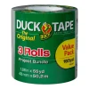 Duck Tape The Original Duct Tape, 1.88" x 55 yds., Silver, 3 Pack (241640)