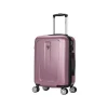 DUKAP Crypto 19.75" Hardside Carry-On Suitcase, 4-Wheeled Spinner, TSA Checkpoint Friendly, Rose Gold (DKCRY00S-ROS)