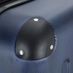 DUKAP Intely 2-Piece Hardside Spinner Luggage Set, TSA Checkpoint Friendly, Blue (DKINT0SM-BLU)