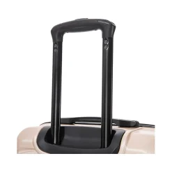 DUKAP Sense 3-Piece Hardside Spinner Luggage Set, Champagne (DKSENSML-CHA)