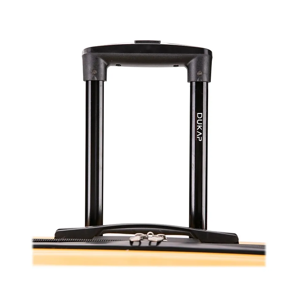 DUKAP Zonix 20" Hardside Carry-On Suitcase, 4-Wheeled Spinner, Mustard (DKZON00S-MUS)