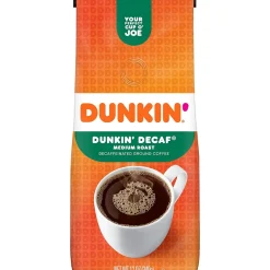 Dunkin' Decaf Ground Coffee, Medium Roast (00048)