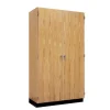 DWI Wall Solid Oak Wood Storage Case