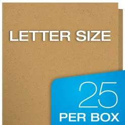 Earthwise by Oxford 2-Pocket Presentation Folders, Assorted Colors, 25/Box (OXF 78513)