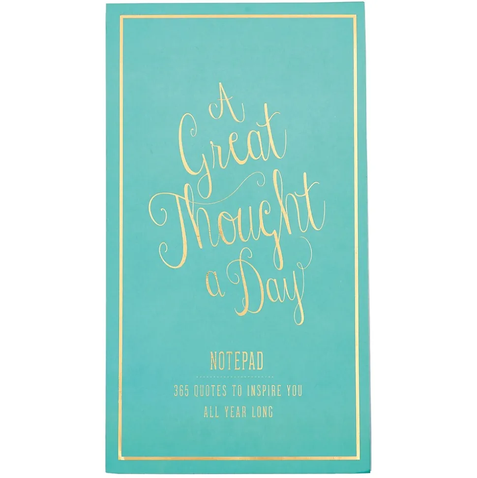 Eccolo A Great Thought A Day 365 Notepad, 6" x 8", 365 Sheets (T609A-ST)