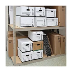 Economy Boxes, 12 x 15 x 9 7/8, White, 10/Carton