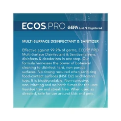 ECOS PRO Multi-Purpose Disinfectant & Sanitizer, Fresh Citrus Scent, 32 Fl. Oz. (PL9635/06)