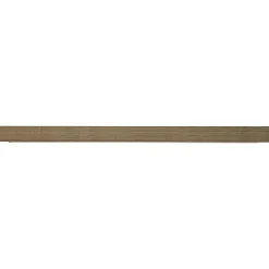 Eden Grove Mixed Materials Mounted Wall Shelf, 48", Gray Oak (9602042E)