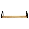 Eden Grove Shelving Wood Mounted Ledge, 24", Walnut (9602108E)