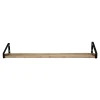 Eden Grove Shelving Wood Mounted Ledge, 36", Driftwood (9602092E)