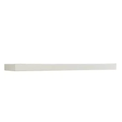 Eden Grove Slim Single Wall Shelf, 48"W, White (9084670)