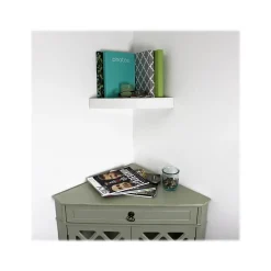 Eden Grove Wood Mounted Wall Shelf, 11.8