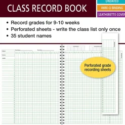 ELAN Undated Record Book, 8.5" x 11", 50/Pack (R1035-CP)