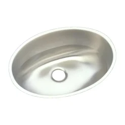 Elkay Asana Stainless Steel 18" x 14" x 6", Single Bowl Undermount Bathroom Sink (ELUH1511)