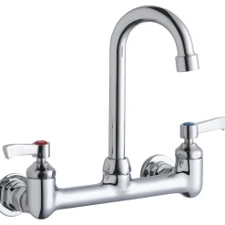 Elkay Commercial Handwash Sink Kit, Stainless Steel, Single Bowl, Wall Hung, Buffed Satin (CHS1716C)