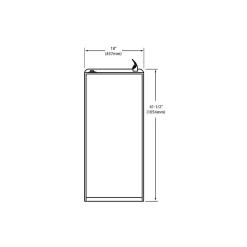 Elkay Cooler Floor Mount Non-Filtered 8 GPH Light Gray Granite (EFA8L1Z)